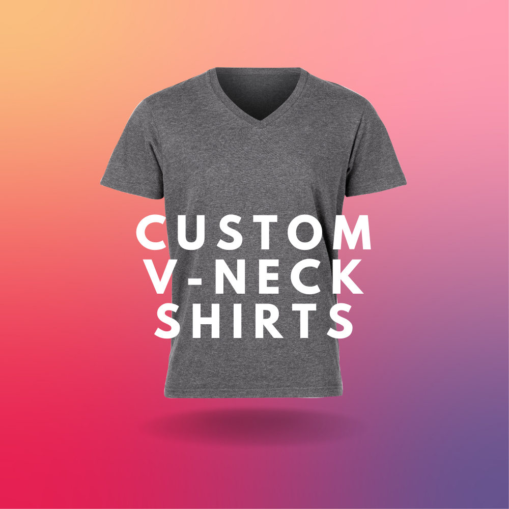 Custom V-Neck T-Shirts